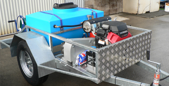 Trailed Water Blaster Trailed Water Blaster Hire
