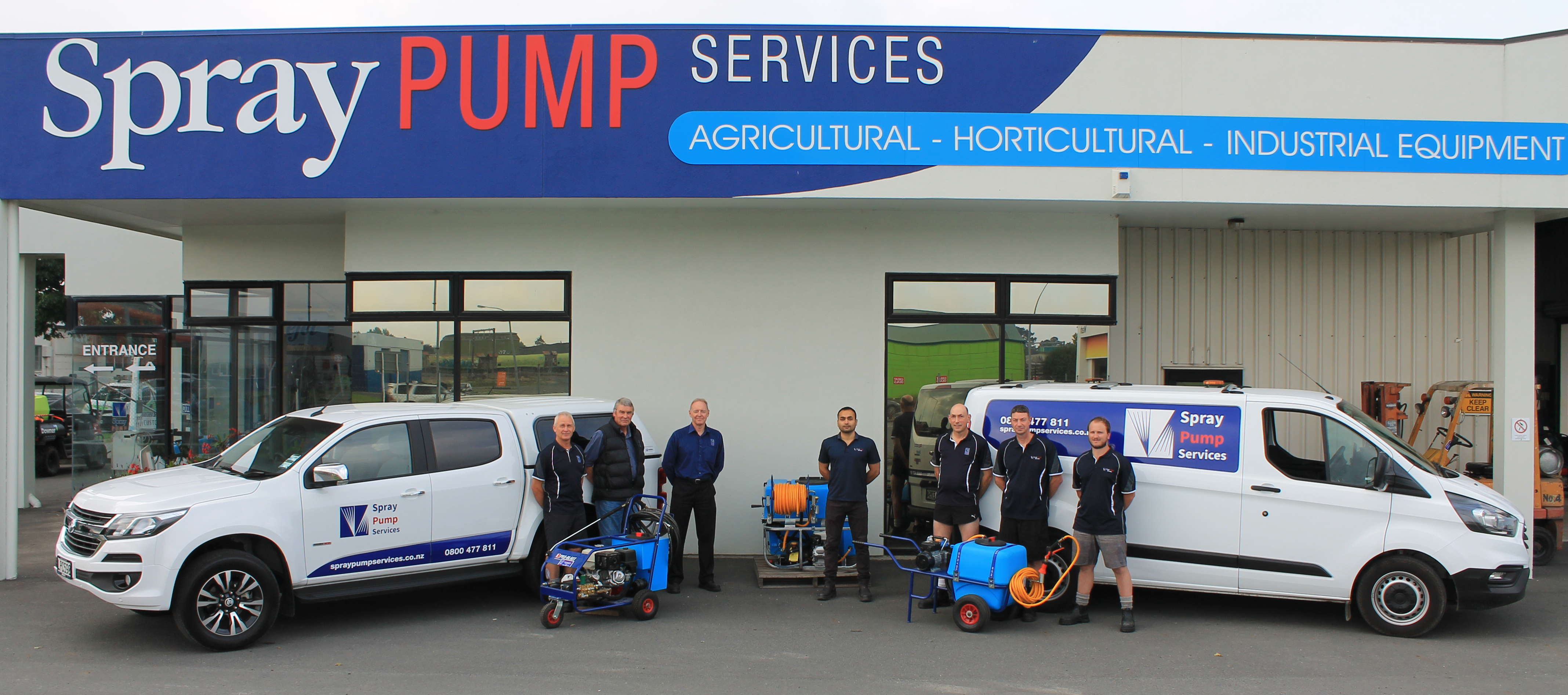 Spray Pump Services Hamilton Team